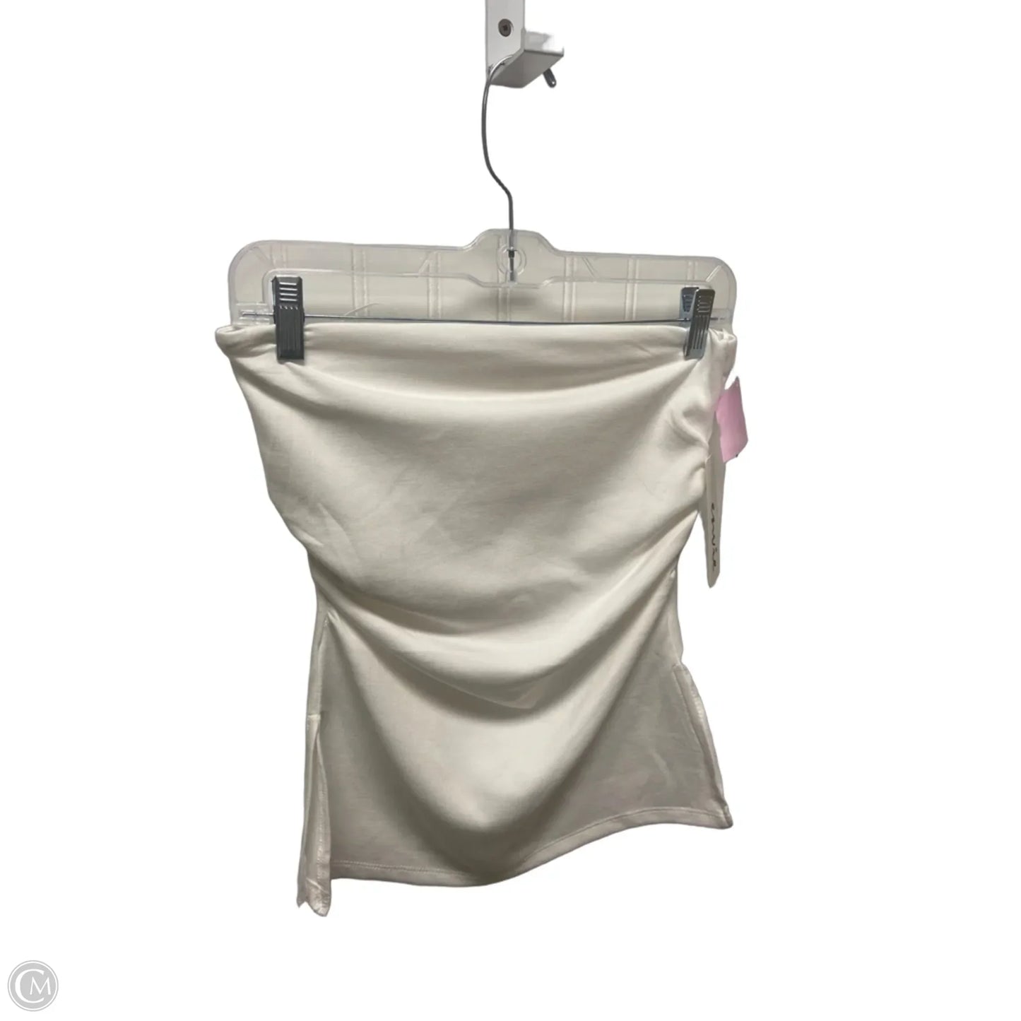 Top Sleeveless By Clothes Mentor In White, Size: M