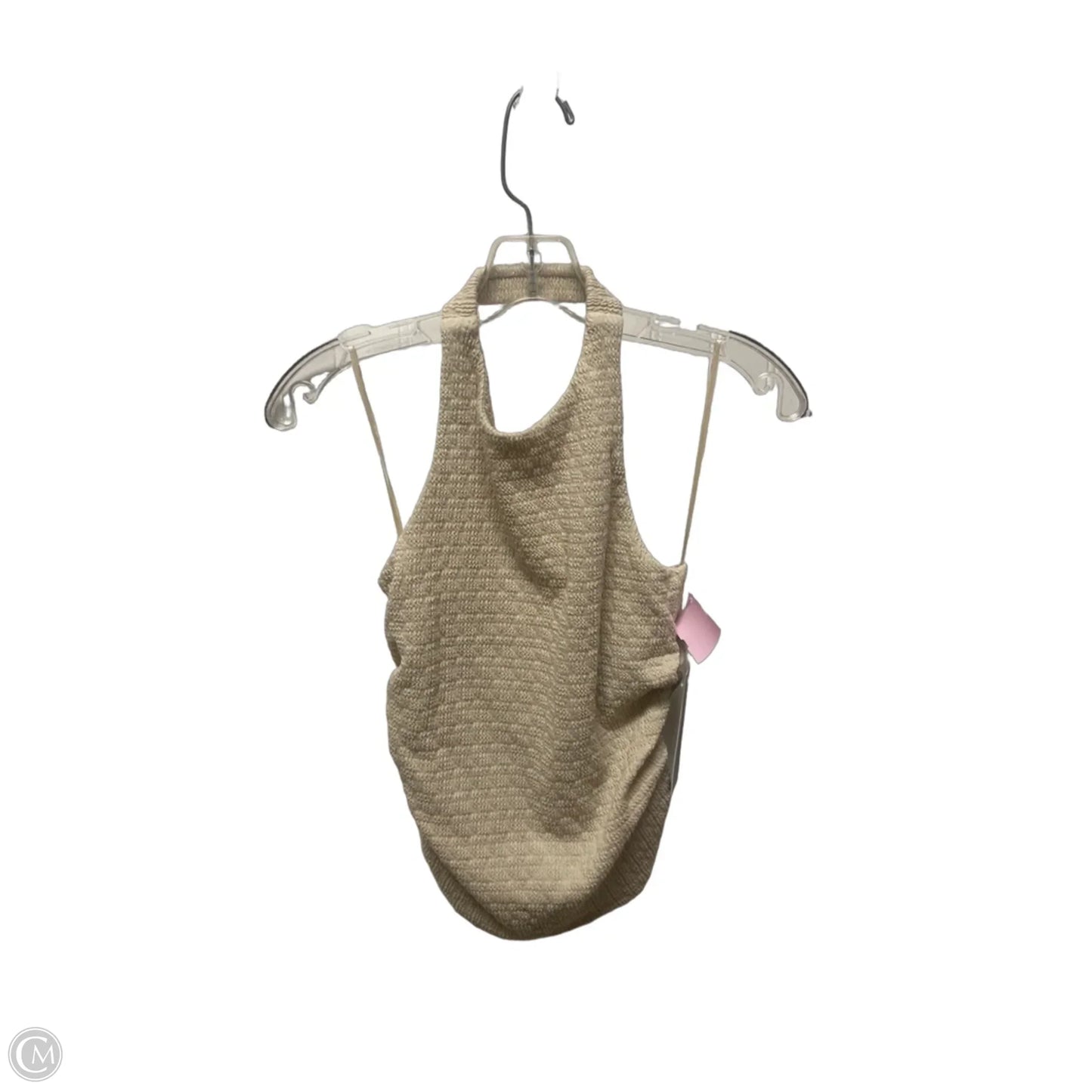 Top Sleeveless By Moa Moa In Brown, Size: S