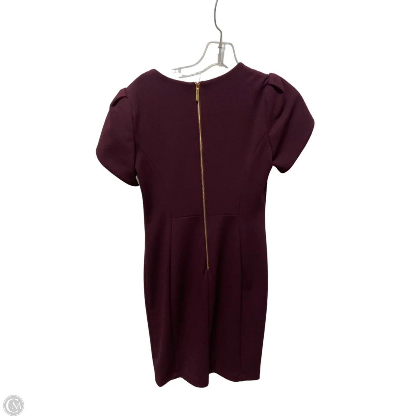 Dress Casual Midi By Calvin Klein In Purple, Size: S