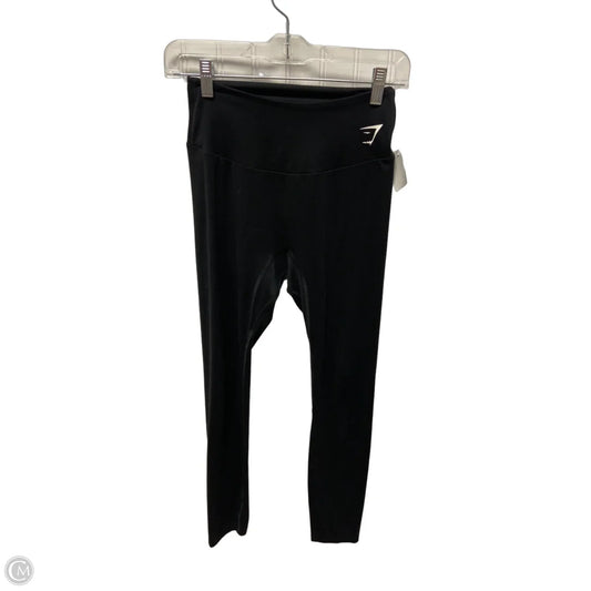 Athletic Leggings By Gym Shark In Black, Size: S