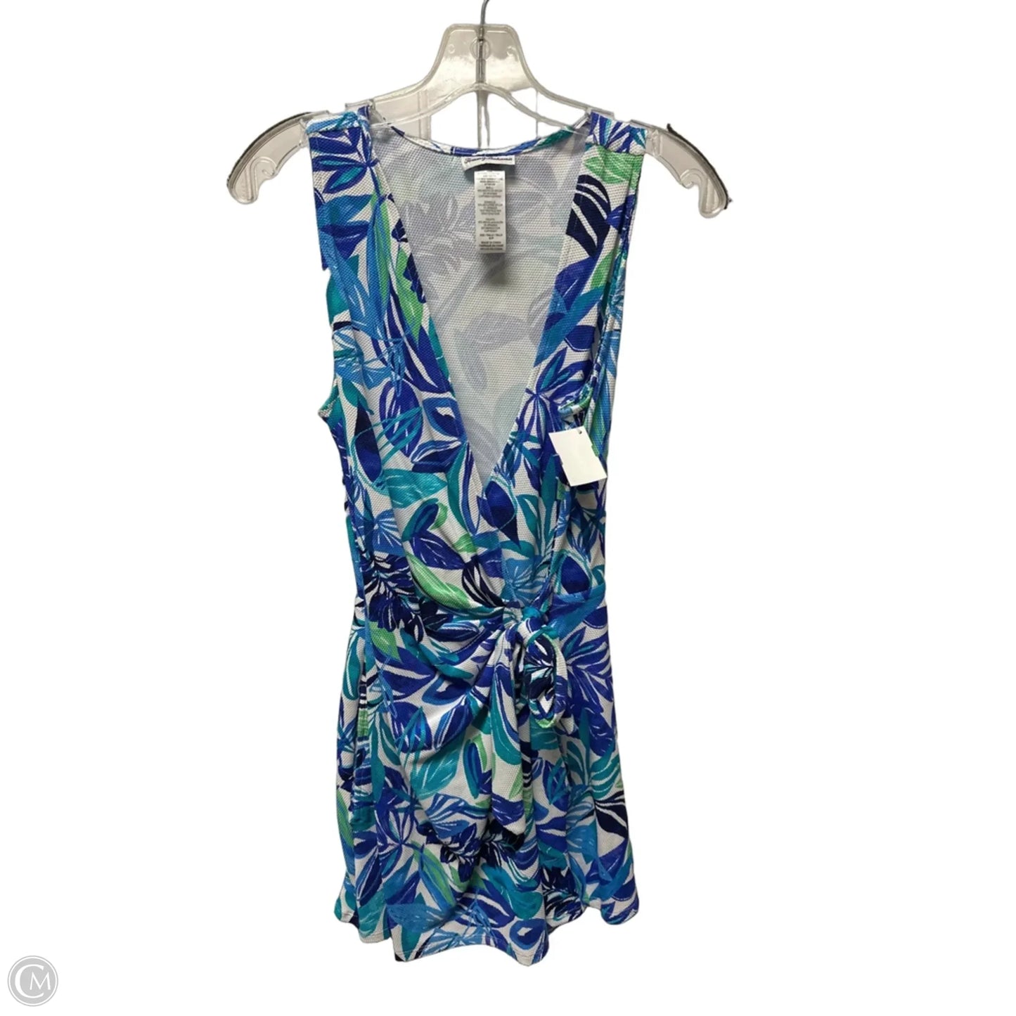 Dress Casual Short By Tommy Bahama In Blue & Green, Size: Sp