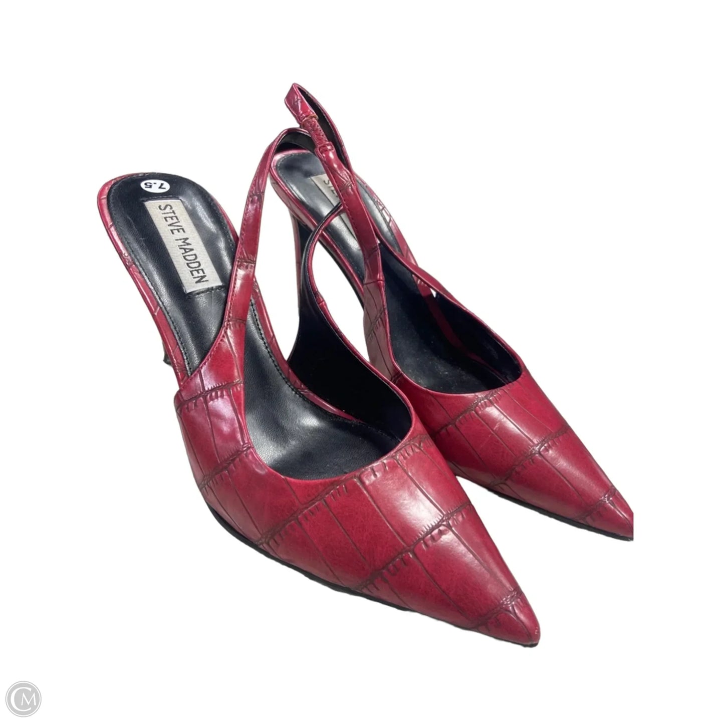 Shoes Heels Platform By Steve Madden In Red, Size: 7.5