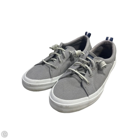 Shoes Athletic By Sperry In Grey, Size: 6.5