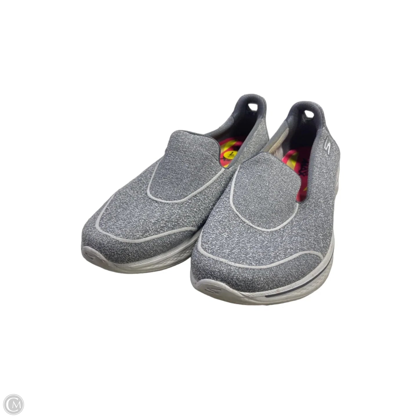 Shoes Athletic By Skechers In Grey, Size: 7
