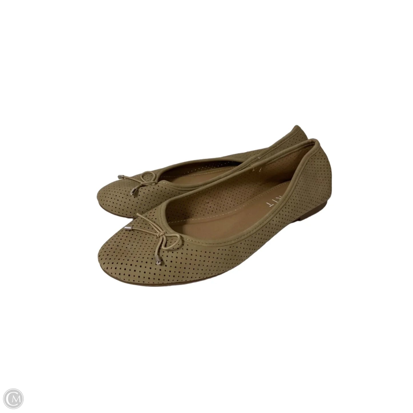 Shoes Flats By Esprit In Bronze, Size: 7.5
