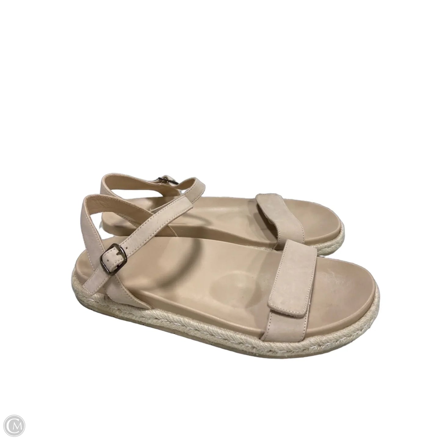 Sandals Flats By Abeo In Brown, Size: 10