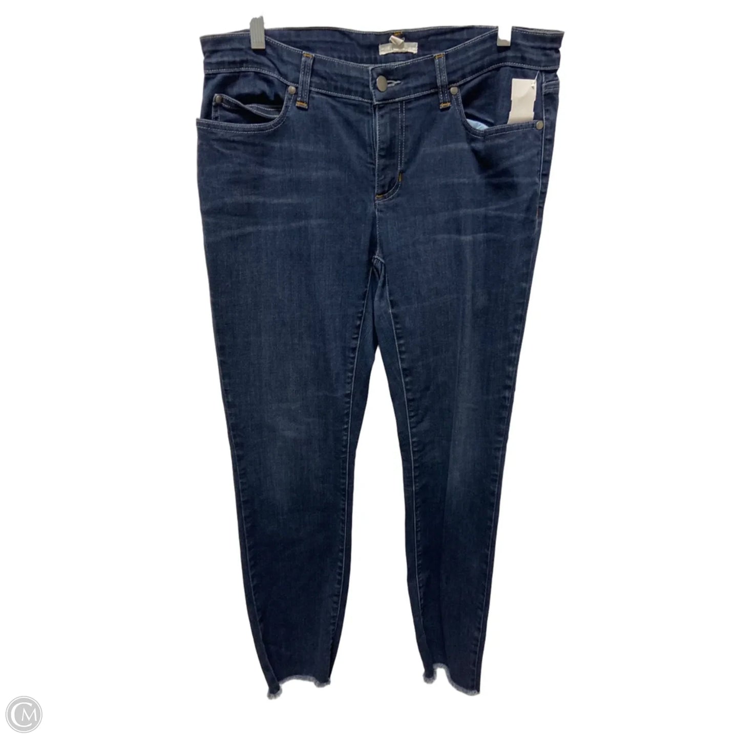 Jeans Skinny By Eileen Fisher In Blue, Size: 8