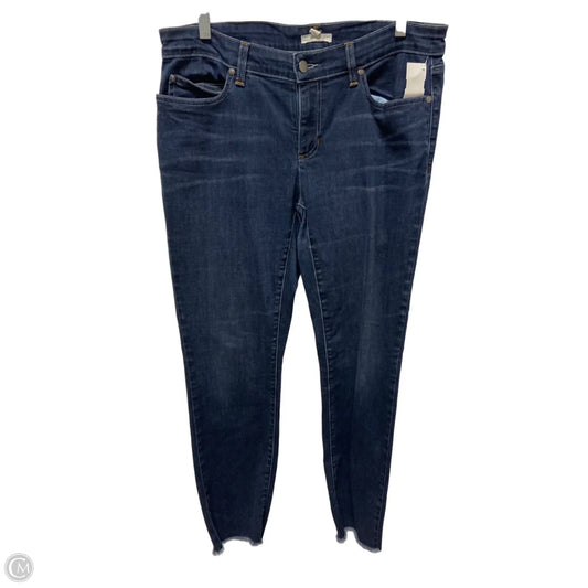 Jeans Skinny By Eileen Fisher In Blue, Size: 8