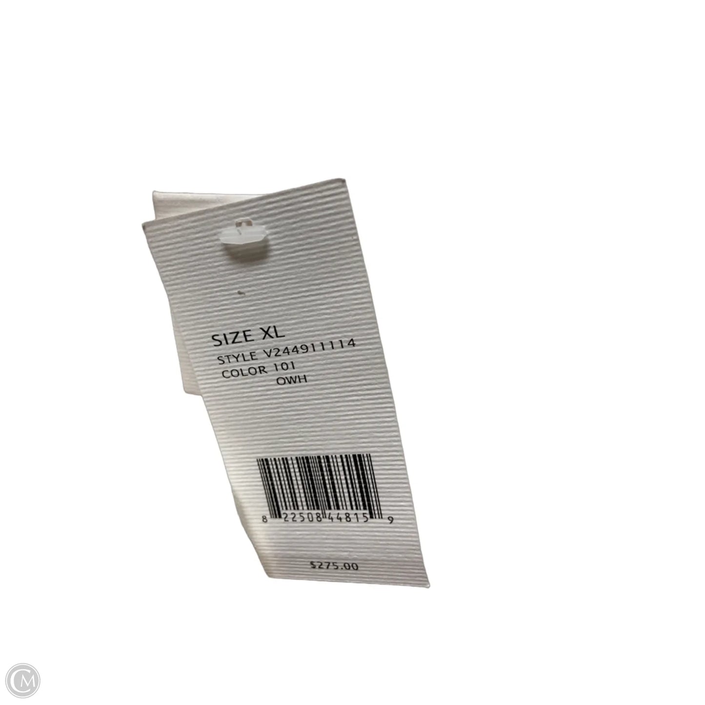 Top Long Sleeve By Vince In Cream, Size: Xl
