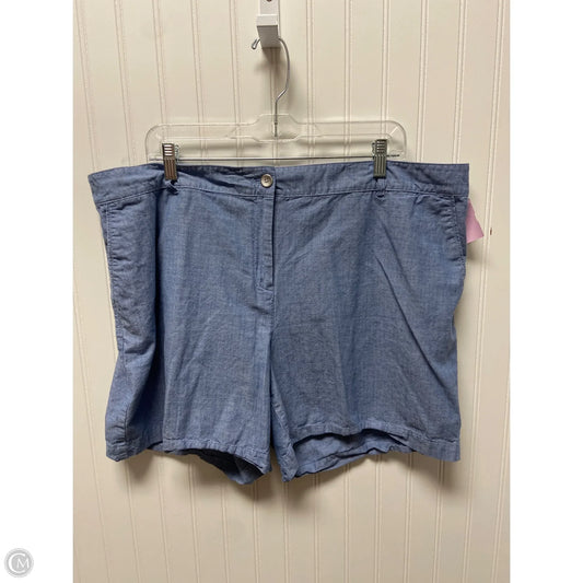 Shorts By Talbots In Blue, Size: 18