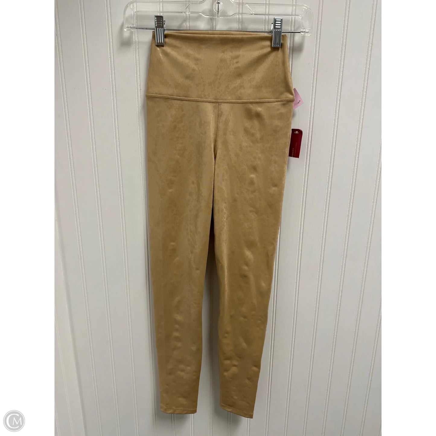 Athletic Leggings By Clothes Mentor In Tan, Size: Xs