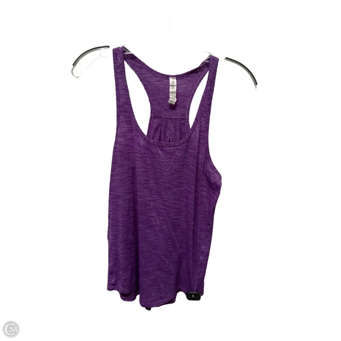 Athletic Top Short Sleeve By Lululemon In Purple, Size: 4