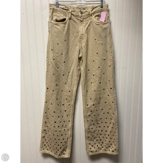 Jeans Boyfriend By Zara In Tan, Size: 6