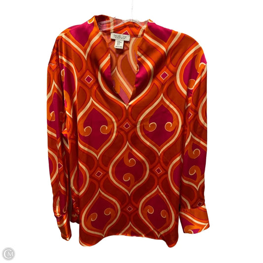 Top Long Sleeve By Rachel Zoe In Multi-colored, Size: M