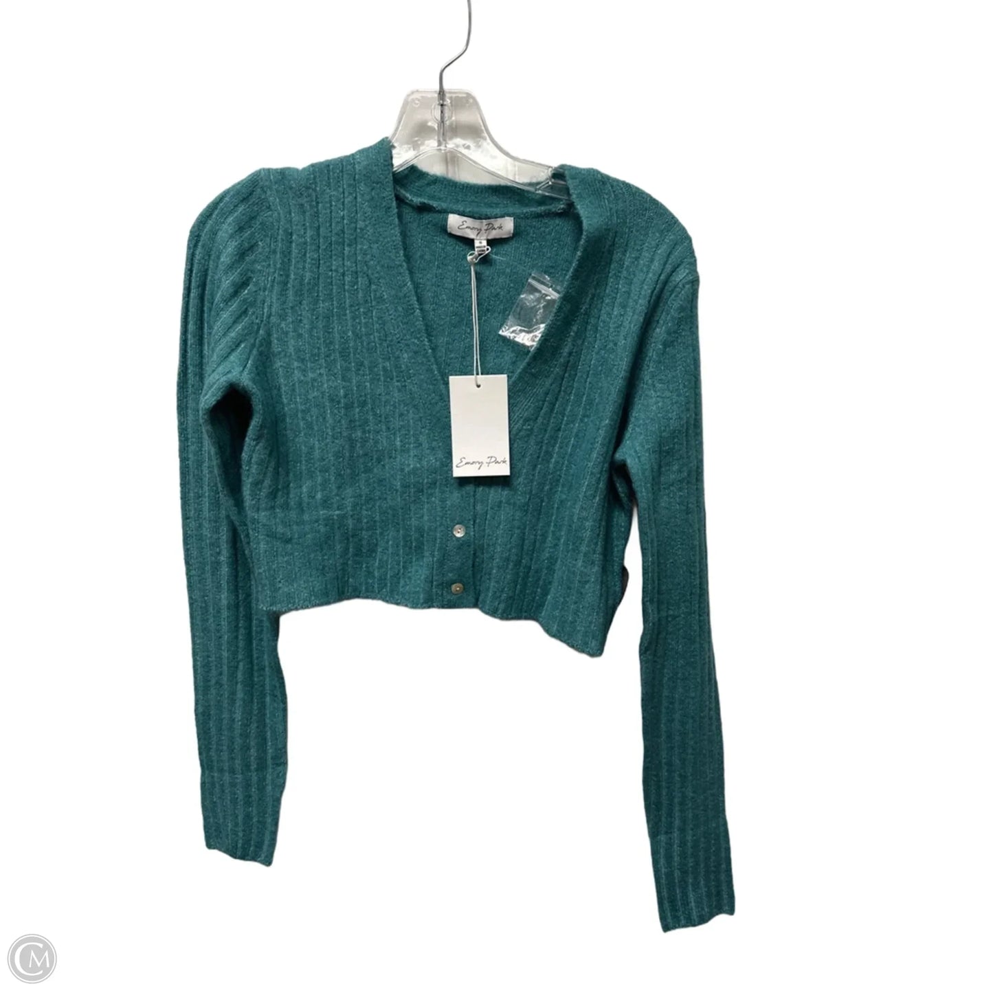 Cardigan By Emory Park In Teal, Size: S