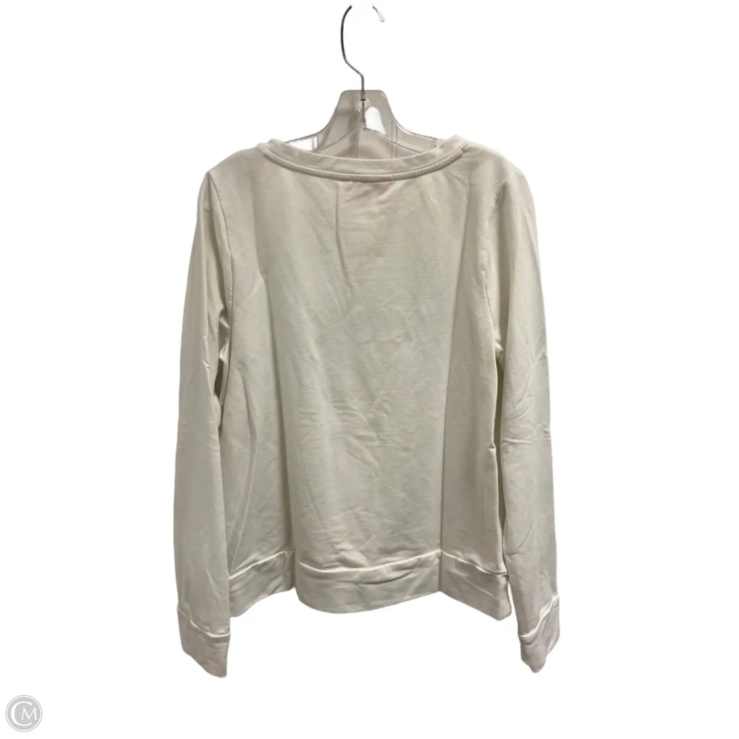 Sweater Designer By Lilly Pulitzer In White, Size: L