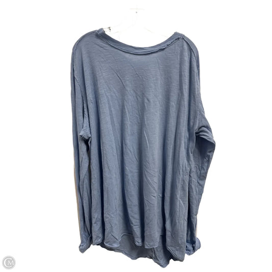 Tunic Long Sleeve By We The Free In Blue, Size: Xl