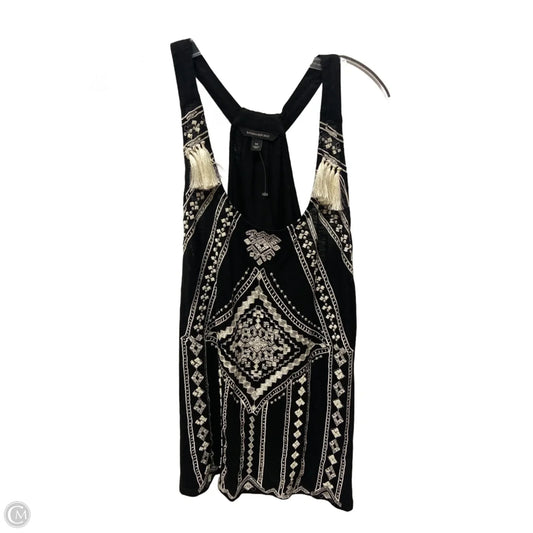 Top Sleeveless By Banana Republic In Black, Size: M