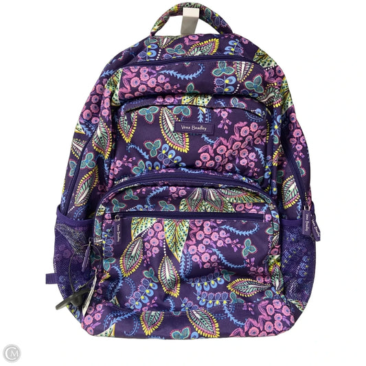 Backpack By Vera Bradley, Size: Large