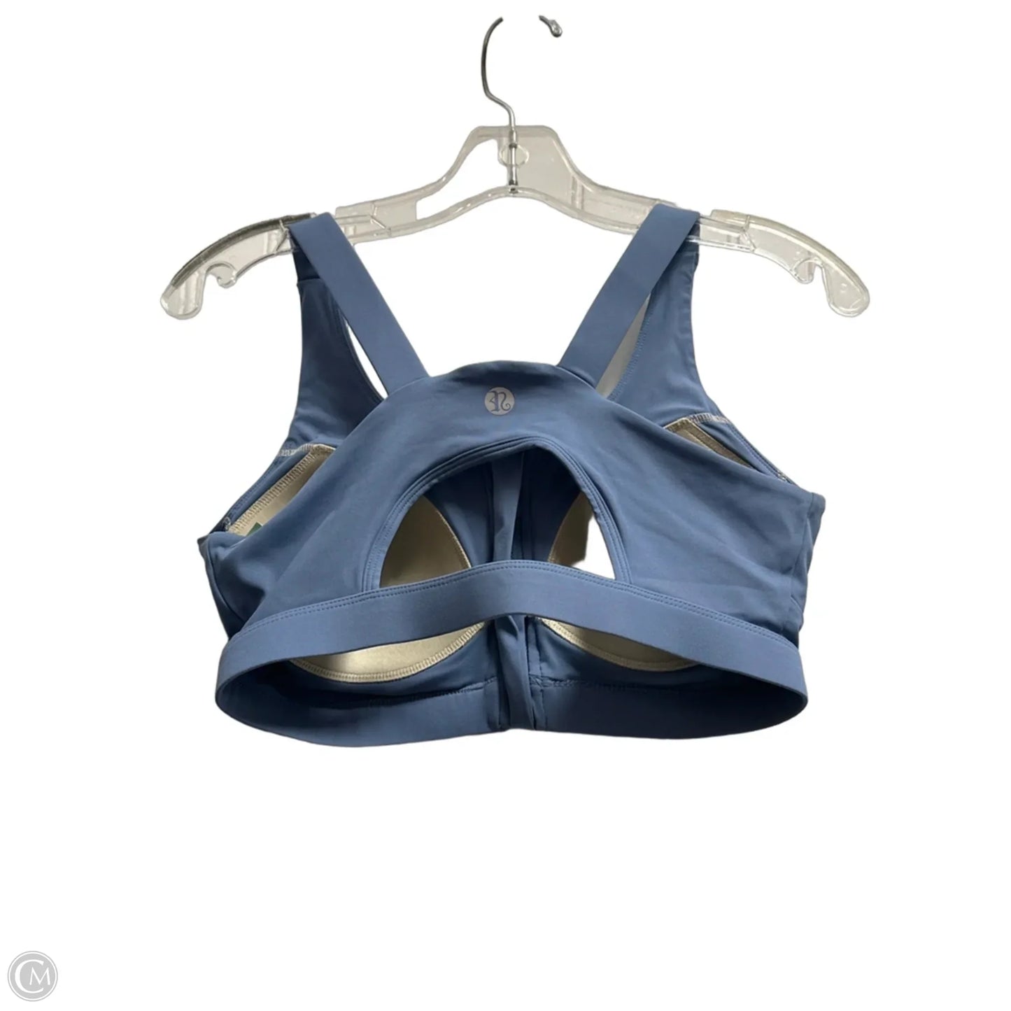 Athletic Bra By Clothes Mentor In Blue, Size: M