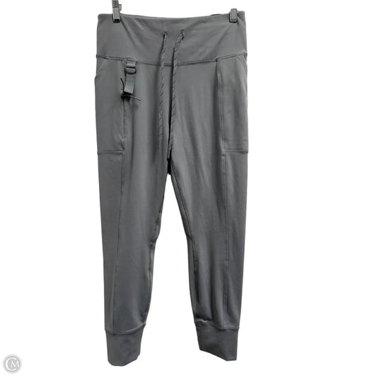 Athletic Leggings By 90 Degrees By Reflex In Grey, Size: L