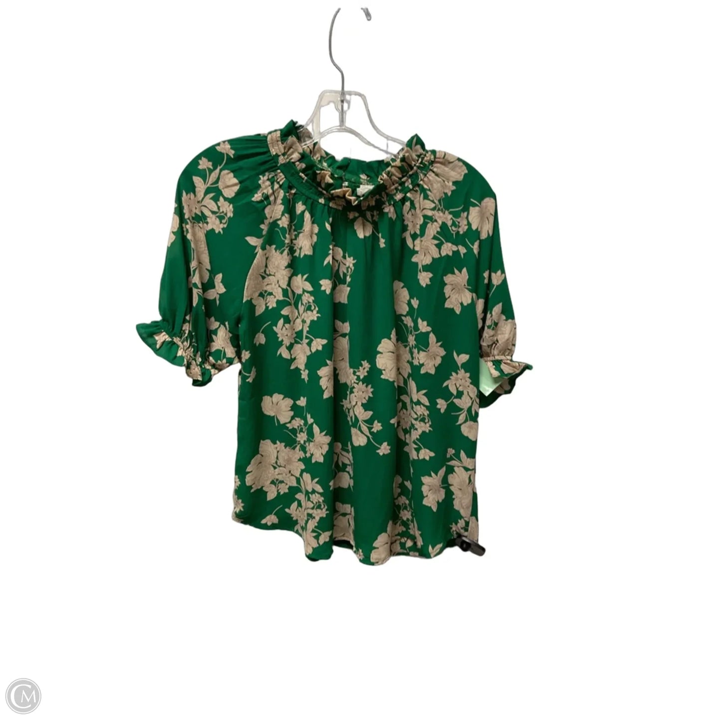 Top Short Sleeve By Sienna Sky In Green, Size: S