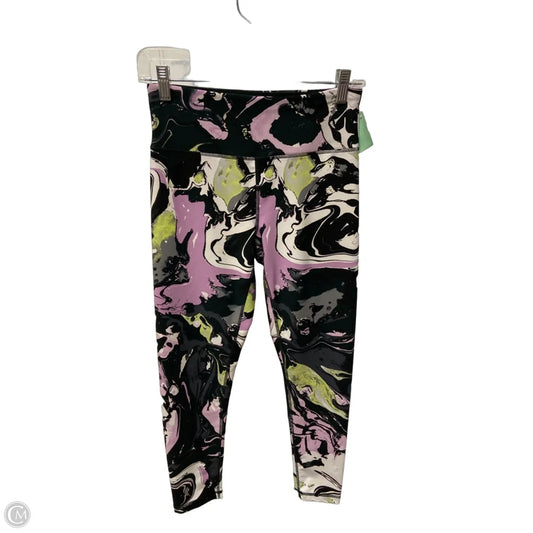 Athletic Leggings By Dkny In Multi-colored, Size: S