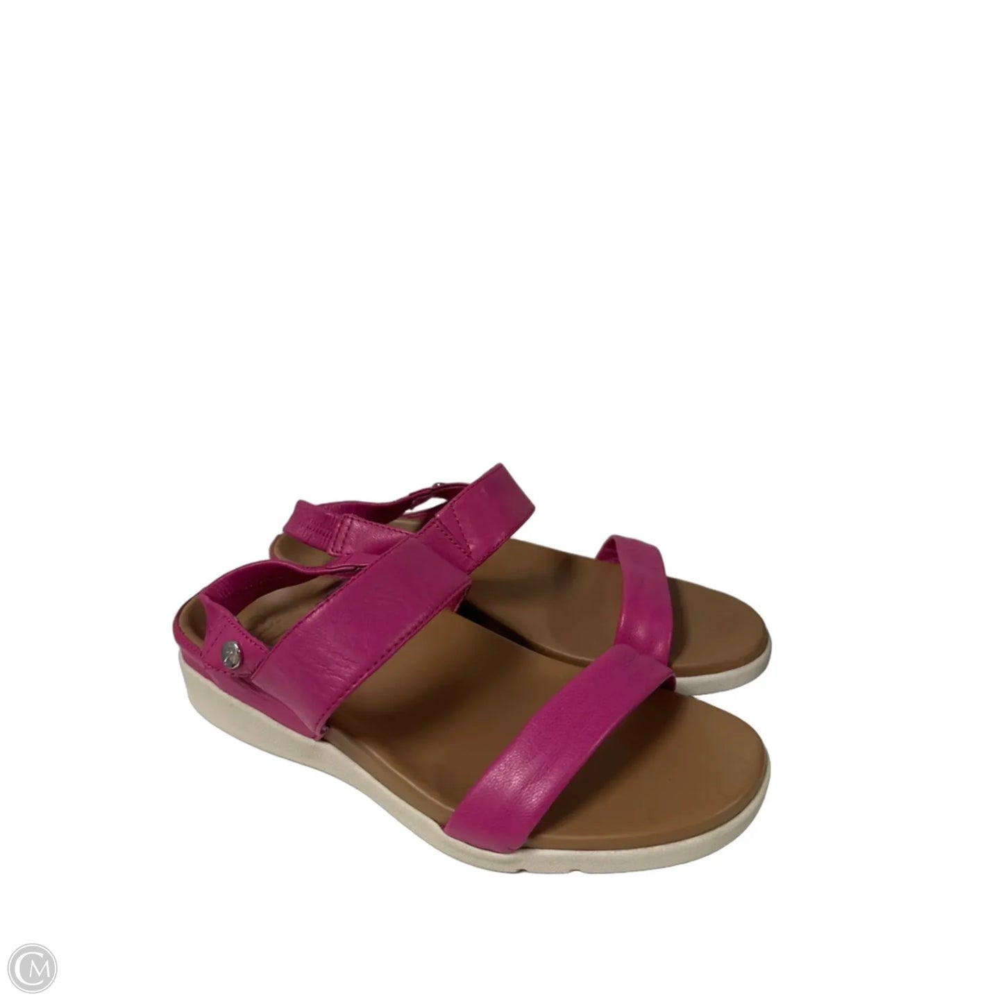 Sandals Flats By Clothes Mentor In Pink, Size: 7