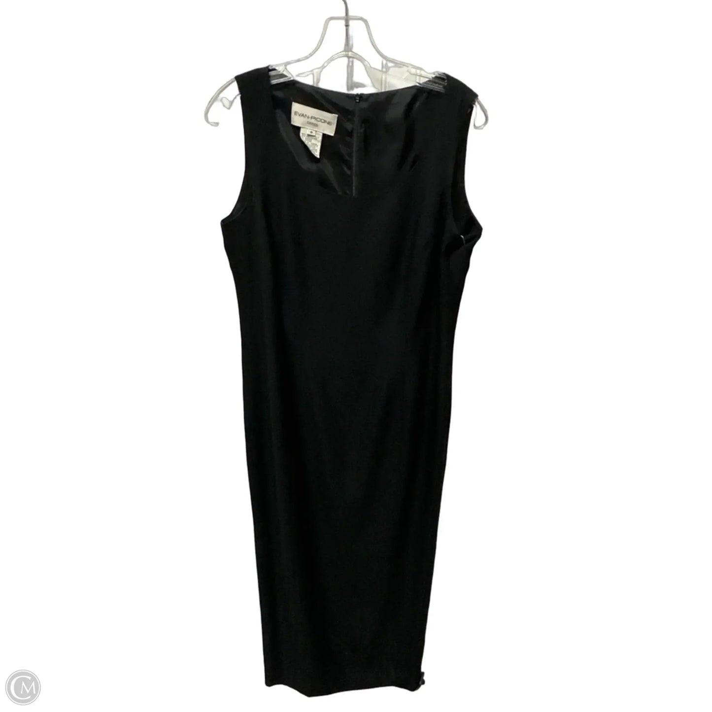 Dress Casual Maxi By Evan-picone In Black, Size: M