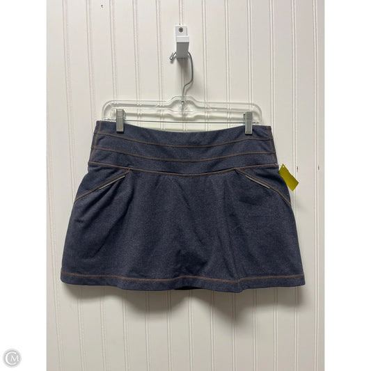 Athletic Skirt By Athleta In Blue, Size: M
