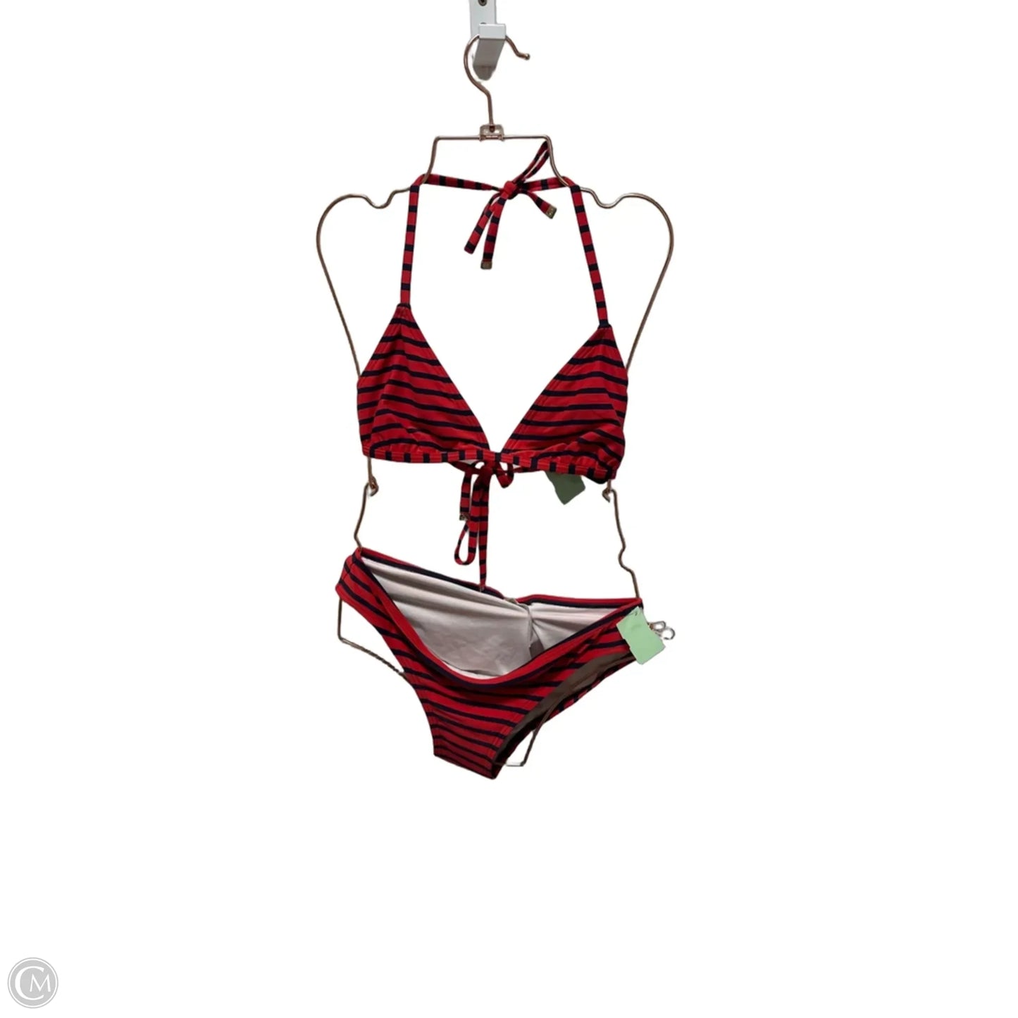 Swimsuit 2pc By Michael By Michael Kors In Red, Size: L