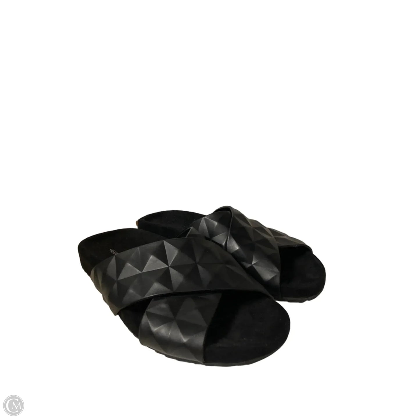 Sandals Designer By Rebecca Minkoff In Black, Size: 6