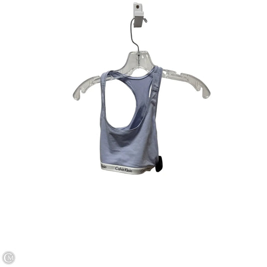 Athletic Bra By Calvin Klein In Purple, Size: M