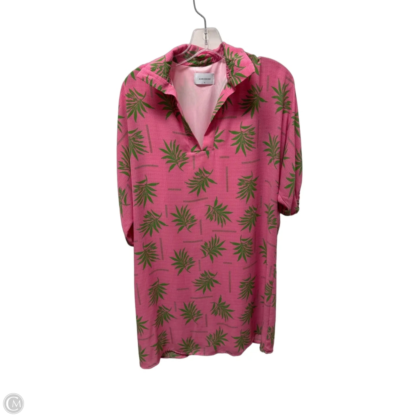 Dress Casual Midi By Adrienne In Pink, Size: S