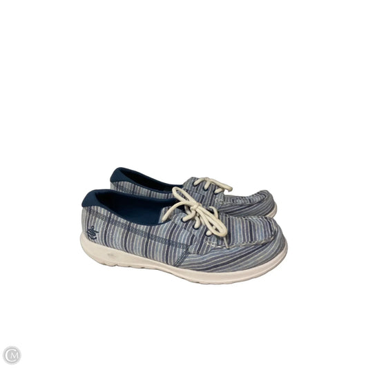 Shoes Athletic By Skechers In Blue, Size: 8