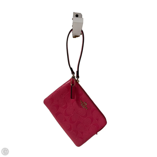 Wristlet Designer By Coach, Size: Small
