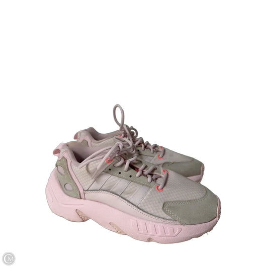 Shoes Athletic By Adidas In Pink, Size: 5.5