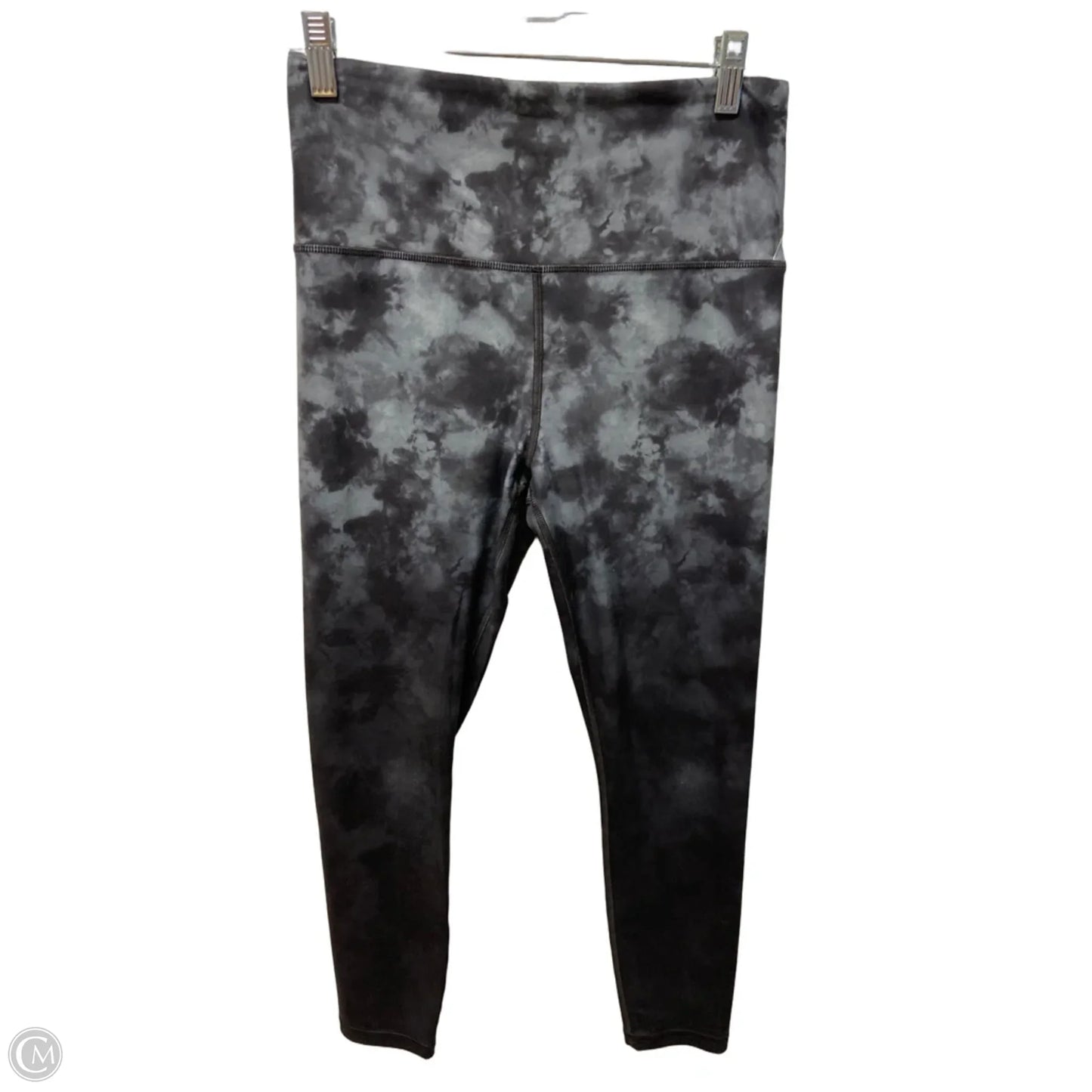 Athletic Leggings By Athleta In Black & Blue, Size: M
