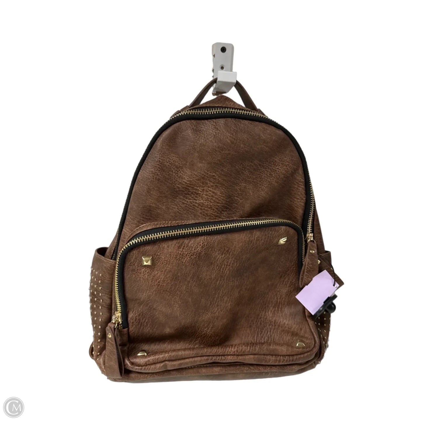 Backpack Leather By Mms, Size: Medium