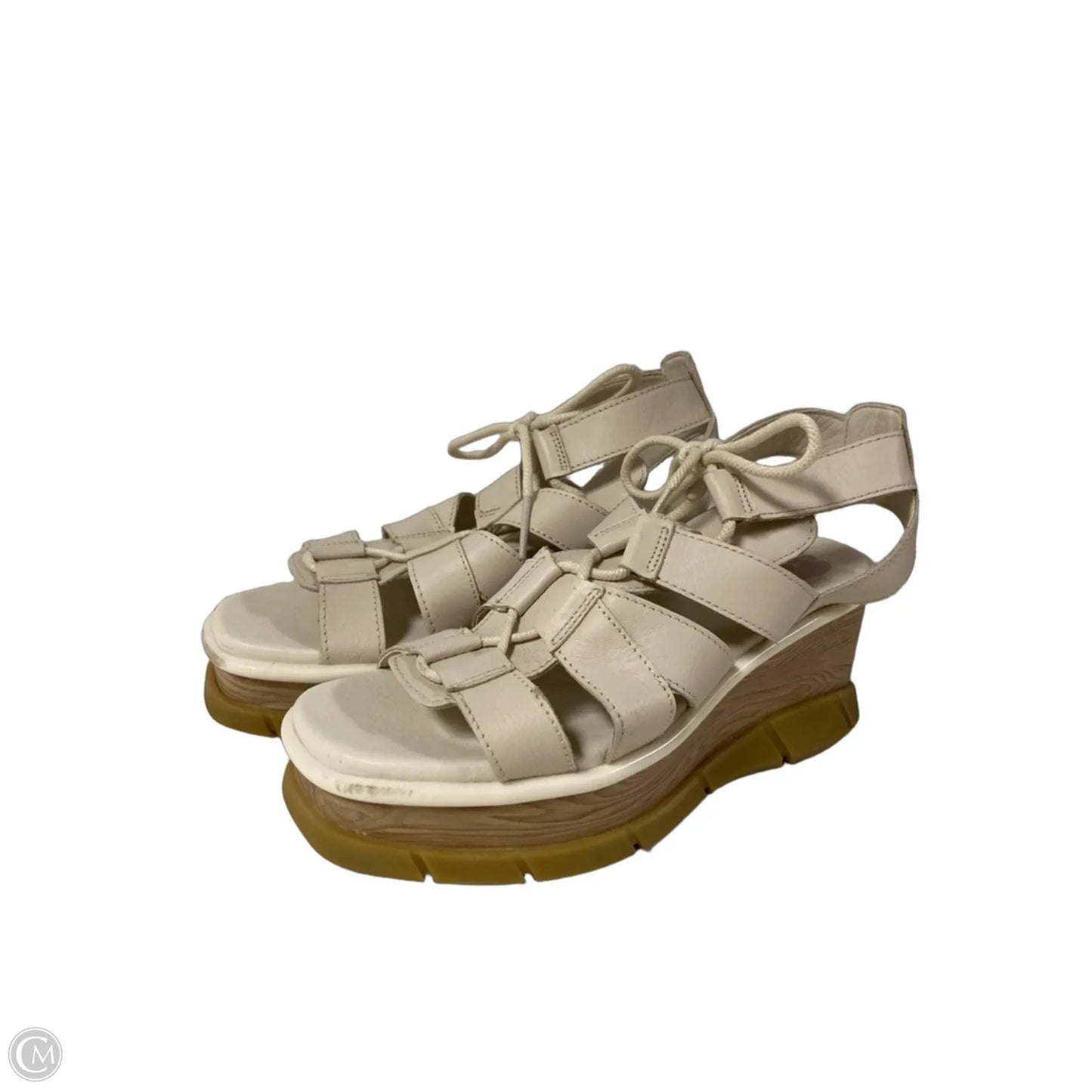 Sandals Heels Platform By Sorel In White, Size: 7.5