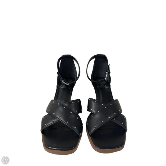 Sandals Heels Block By Vince Camuto In Black, Size: 8.5