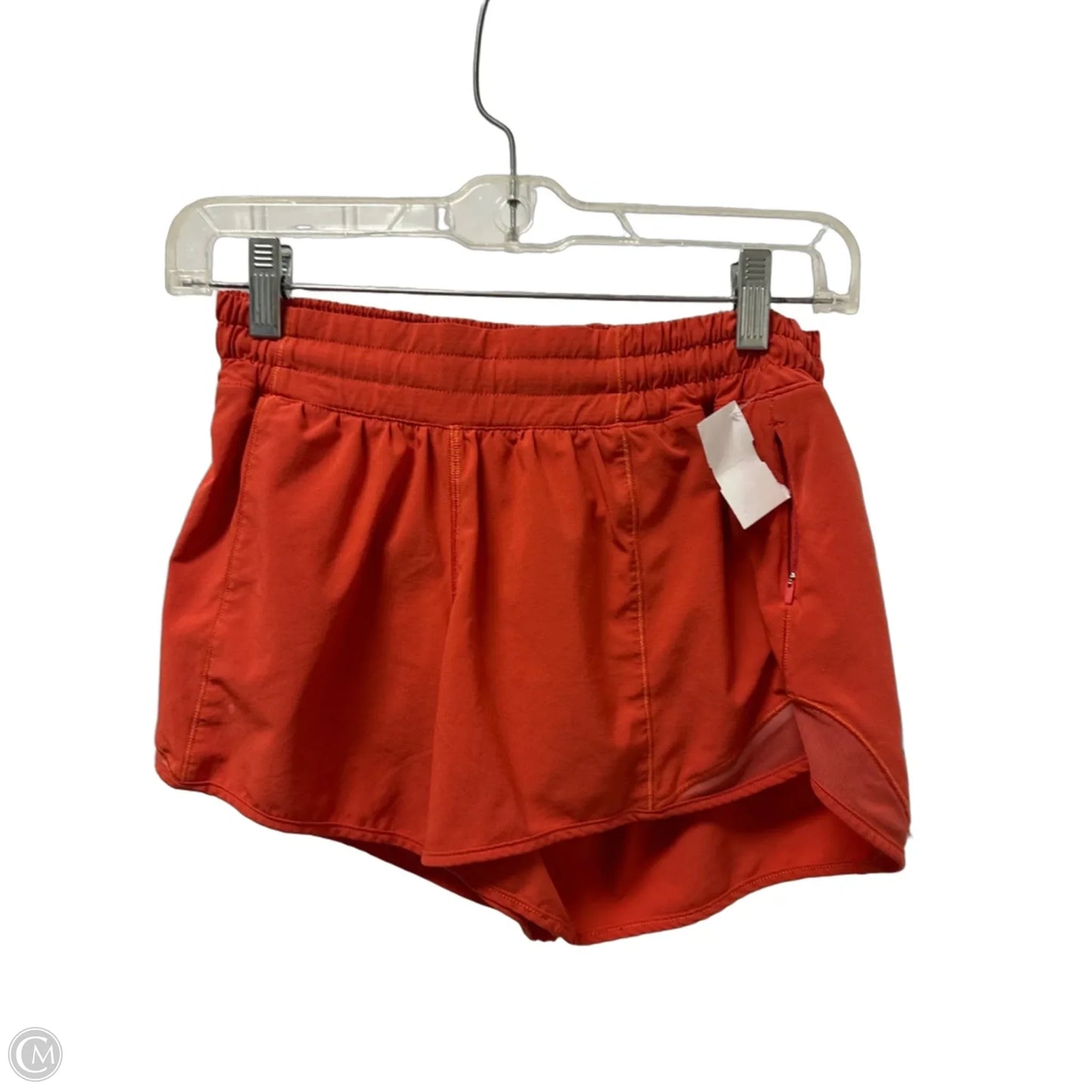 Athletic Shorts By Lululemon In Red, Size: S