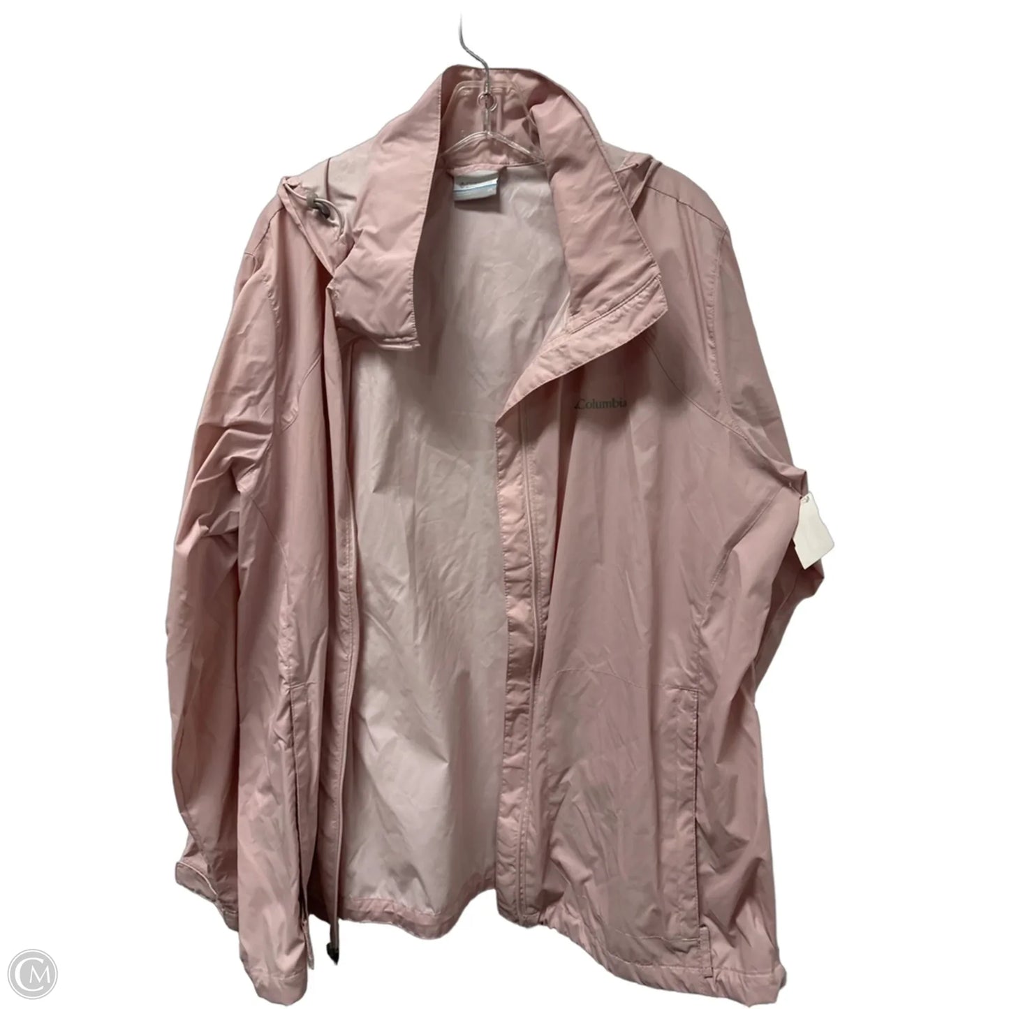 Athletic Jacket By Columbia In Pink, Size: 2x