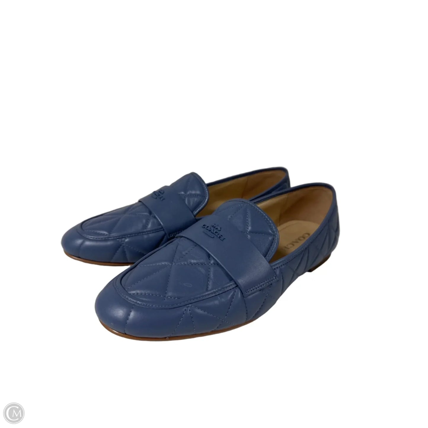 Shoes Designer By Coach In Blue, Size: 9