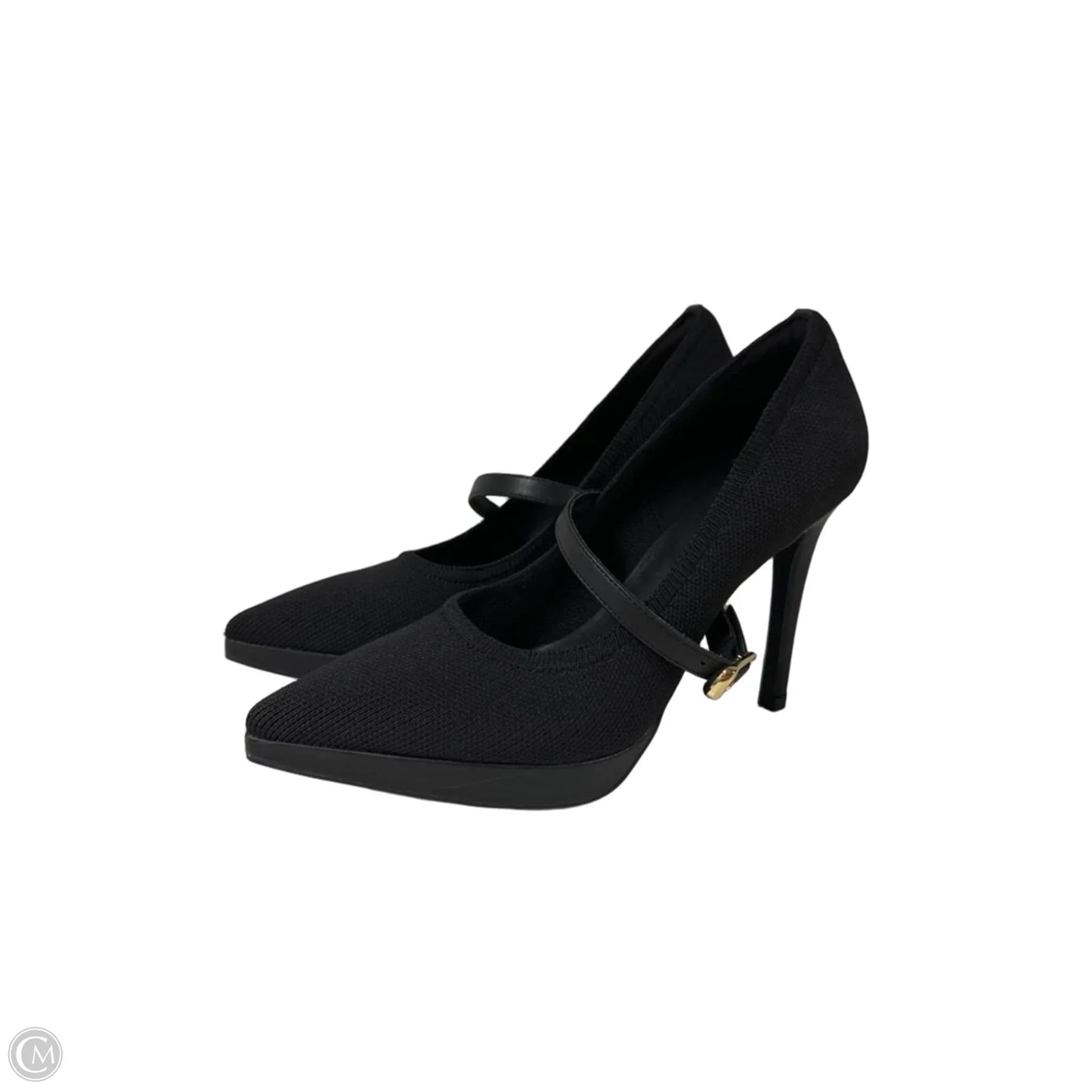 Sandals Heels Kitten By Cosy Island In Black, Size: 6.5
