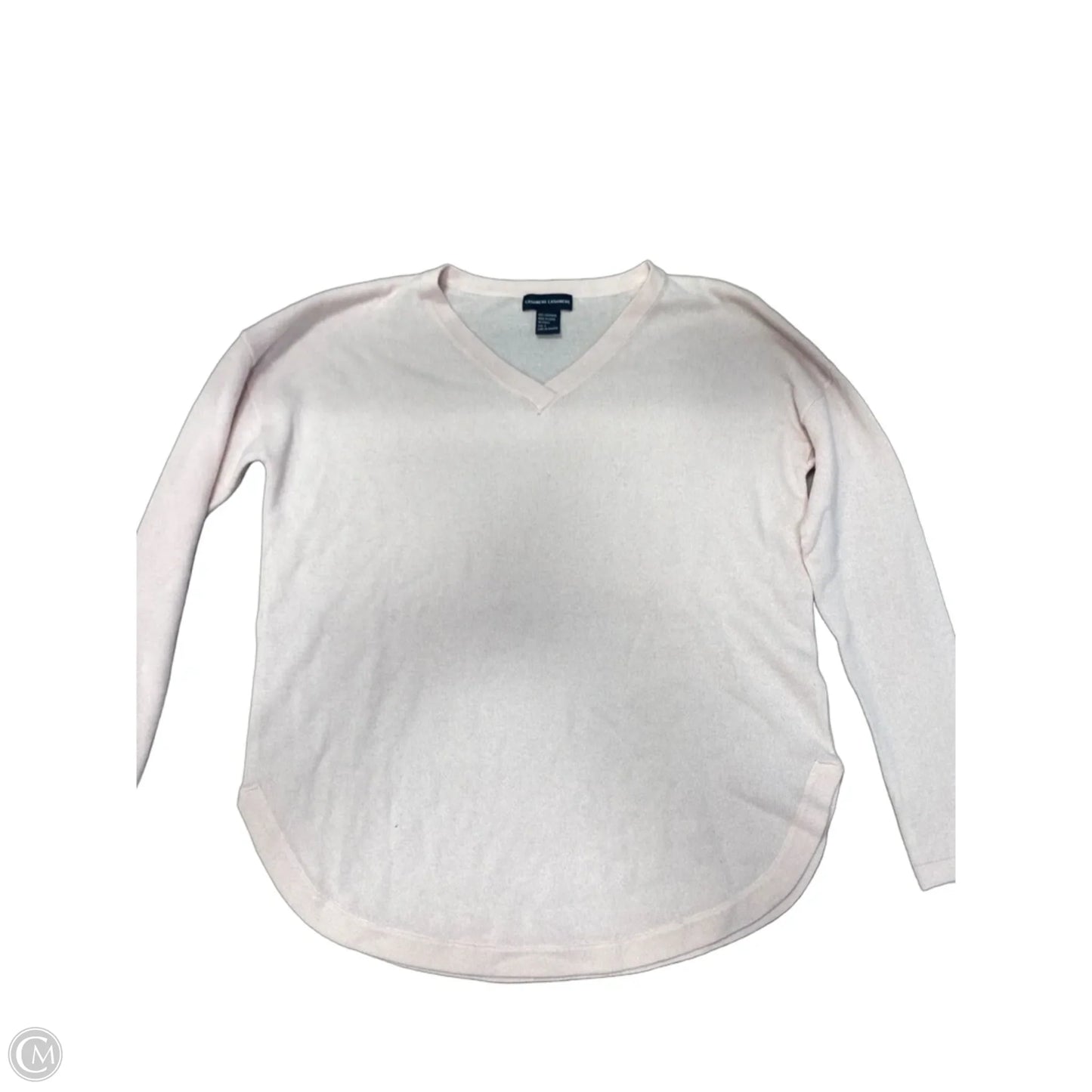 Sweater Cashmere By Clothes Mentor In Peach, Size: S