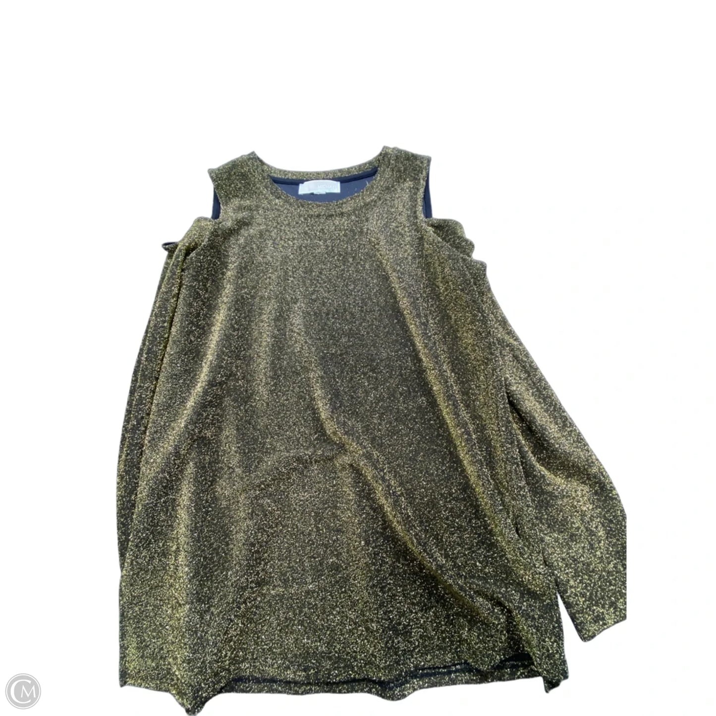 Top Long Sleeve By Michael By Michael Kors In Gold, Size: L