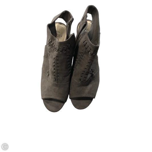 Boots Ankle Heels By Sonoma In Brown, Size: 10