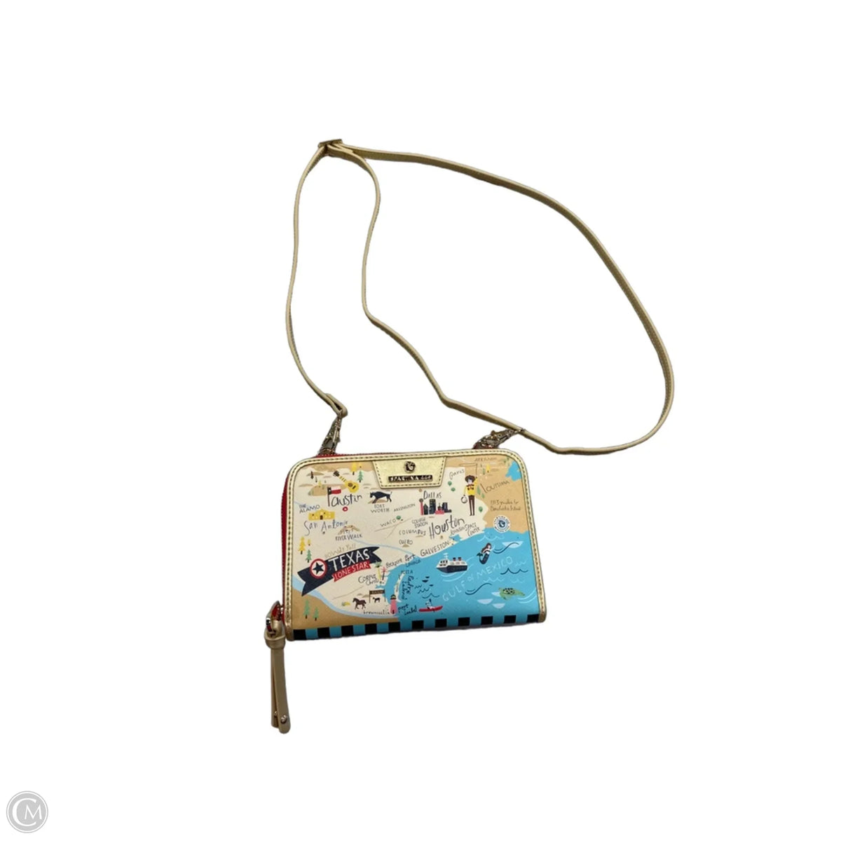 Coin Purse Designer By Coach, Size: Large