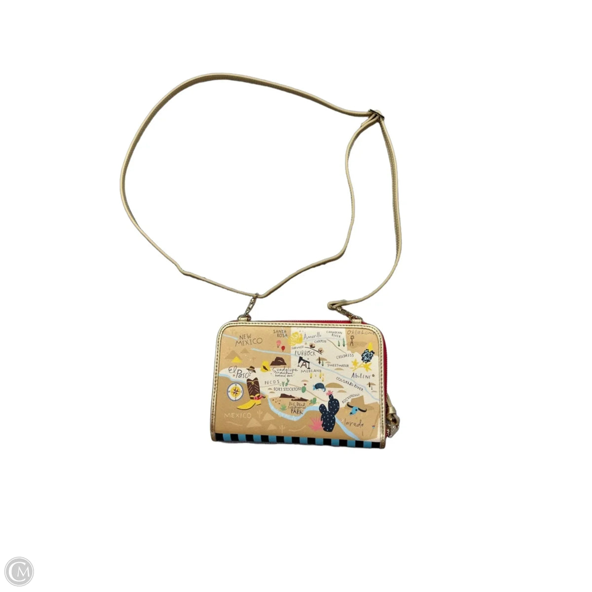 Coin Purse Designer By Coach, Size: Large
